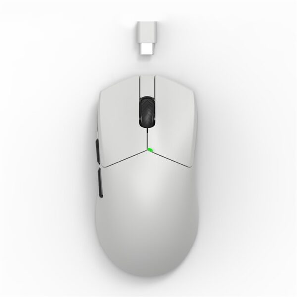 Bazaqo AeroSync TR55 Ultralight Wireless Gaming Mouse</br> Tri-Mode Freedom. Zero Fatigue.