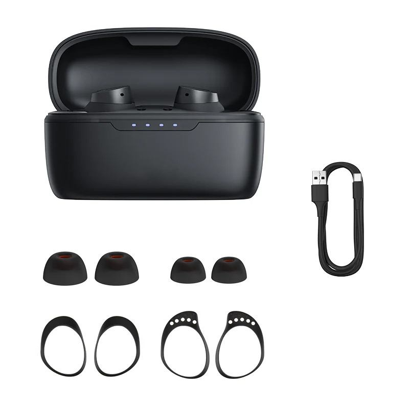 Bazaqo CoreFlex X8 Pro TWS Wireless Earbuds – FC Signature Edition</br>Crafted for Champions. Tuned for Precision. - Image 6