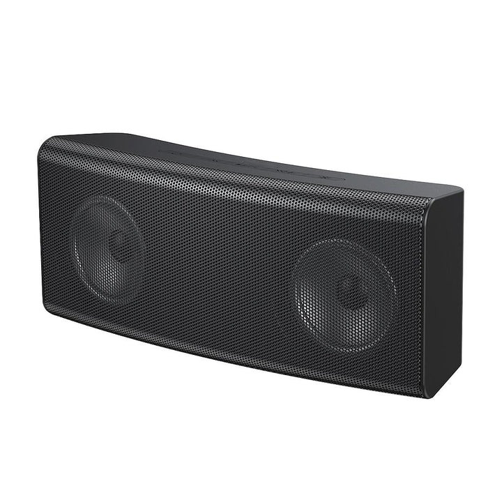Bazaqo GlowWave S1 Wireless Bluetooth Speaker <br> Curved Sound. Rhythmic Light. Pure Power.